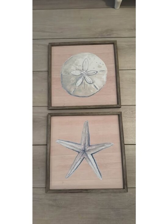 Other - Set of two coastal wall hangings